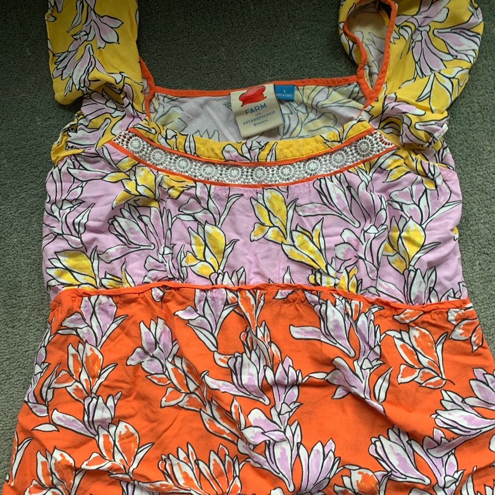 Boho tank/capped sleeve style top